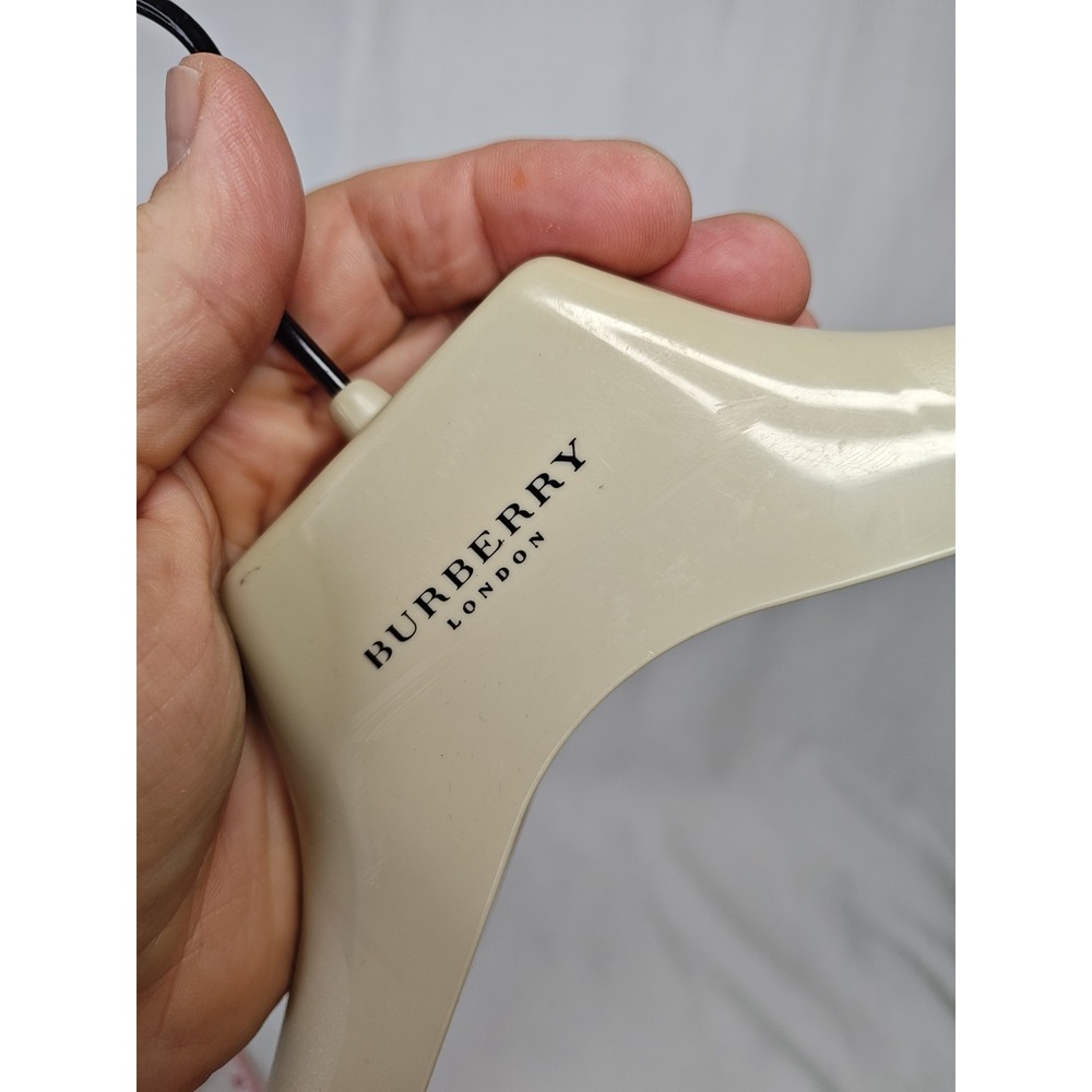 Burberry London Beige Plastic Suit Jacket Hanger